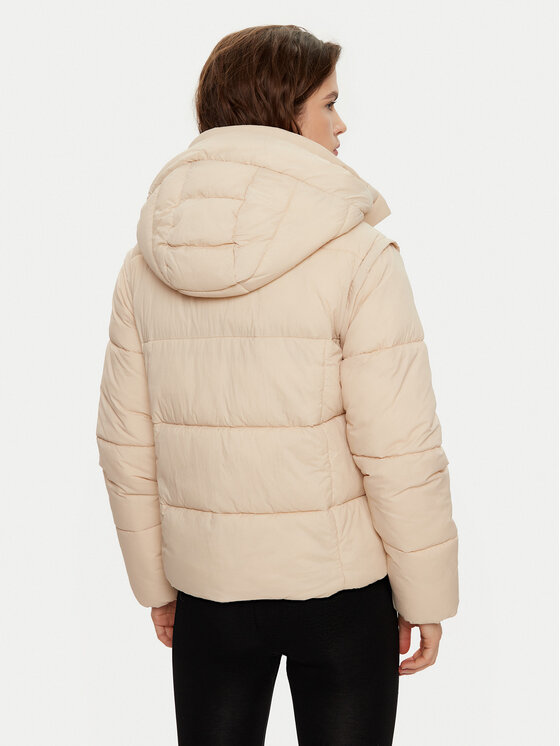4F 4F Зимно яке 4FWAW24TDJAF470 Бежов Regular Fit