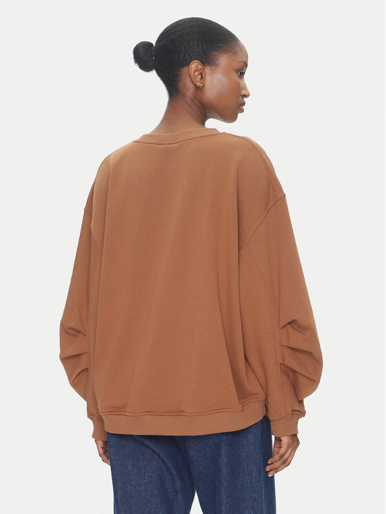 ViCOLO ViCOLO Felpa RD0178 Marrone Reglan Fit