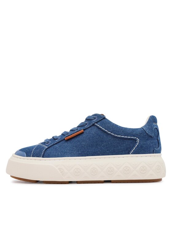 Tory Burch Tory Burch Sneakersy Ladybug Sneaker 150228 Modrá