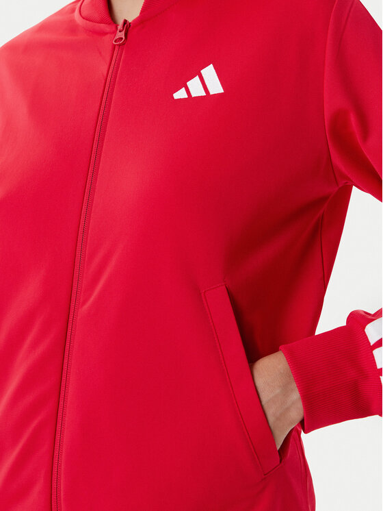 adidas adidas Trenerka Essentials 3-Stripes JD2684 Crvena Regular Fit