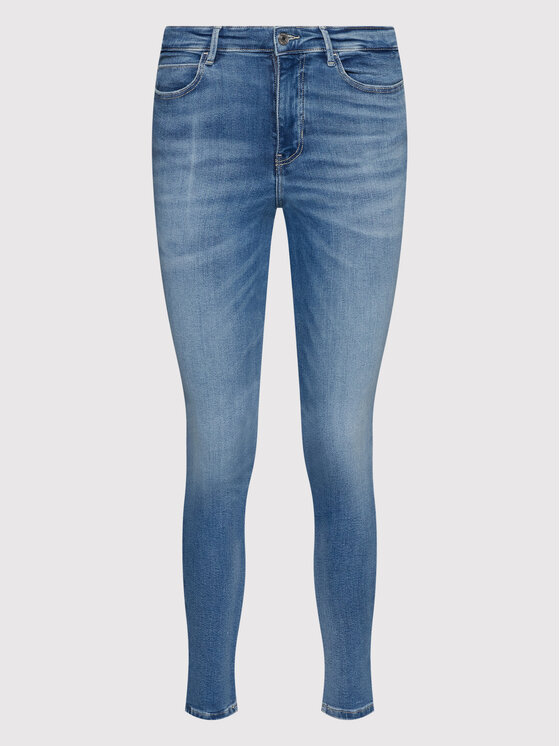 Guess Guess Jeansy W2YA46 D4Q01 Modrá Skinny Fit