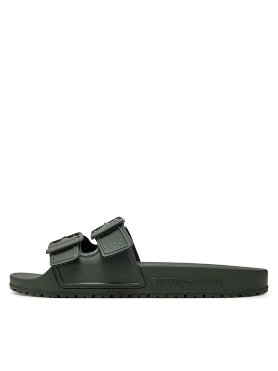 Emporio Armani Emporio Armani Şlapi XVPS09 XN998 S132 Kaki