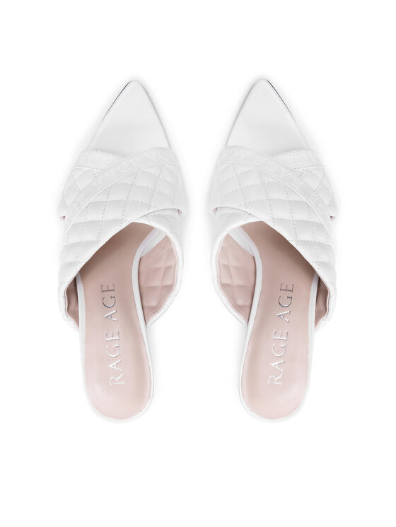 Rage Age Rage Age Ciabatte RA-18-03-000165 Bianco