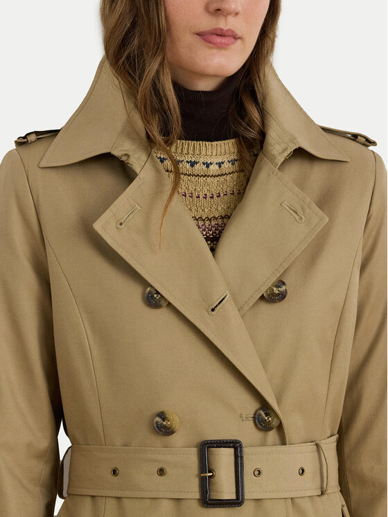 LAUREN RALPH LAUREN LAUREN RALPH LAUREN Tenchcoat 297951255004 Beige Regular Fit