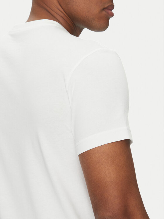 Lacoste Lacoste Marškinėliai TH8917 Balta Regular Fit