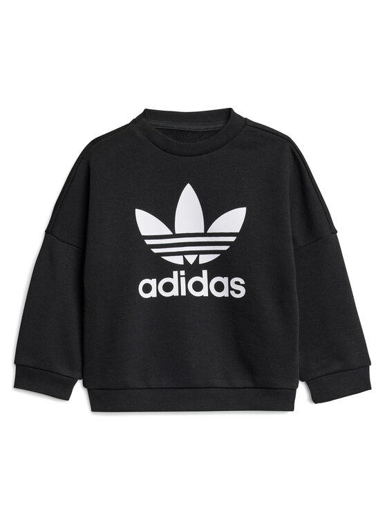 adidas adidas Komplet bluza i legginsy JC7867 Czarny Flared Fit