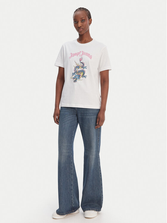 JOOP! Jeans JOOP! Jeans Póló Trinessa 30102434 Fehér Regular Fit