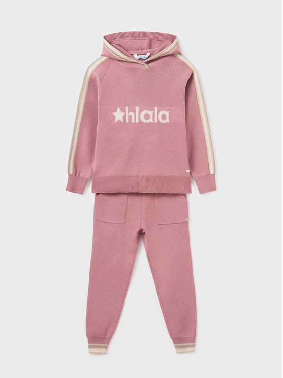 Mayoral Σετ φόρμας 7.513 Ροζ Regular Fit