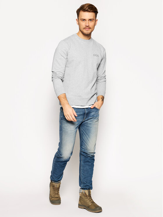 POC POC Bluza 61531 Szary Regular Fit