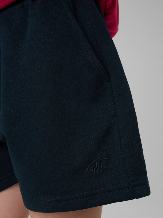 4F 4F Szorty sportowe BASIC+ Granatowy Oversize
