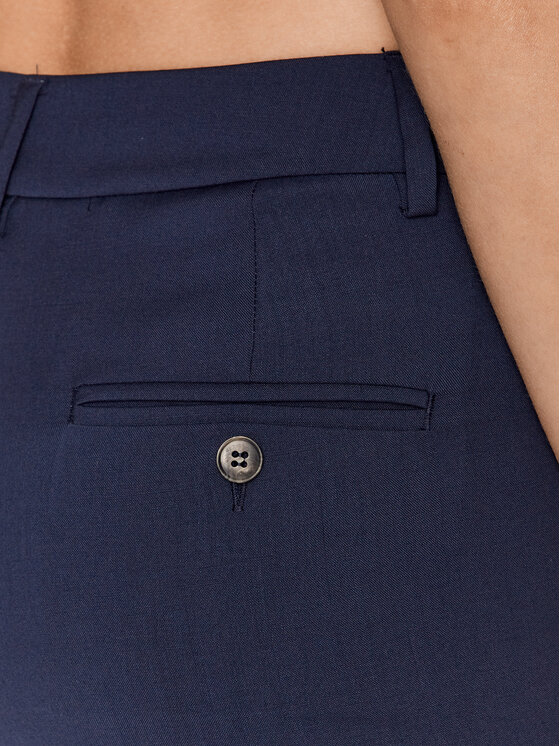 Weekend Max Mara Weekend Max Mara Hlače Canon 2351361739 Tamnoplava Regular Fit