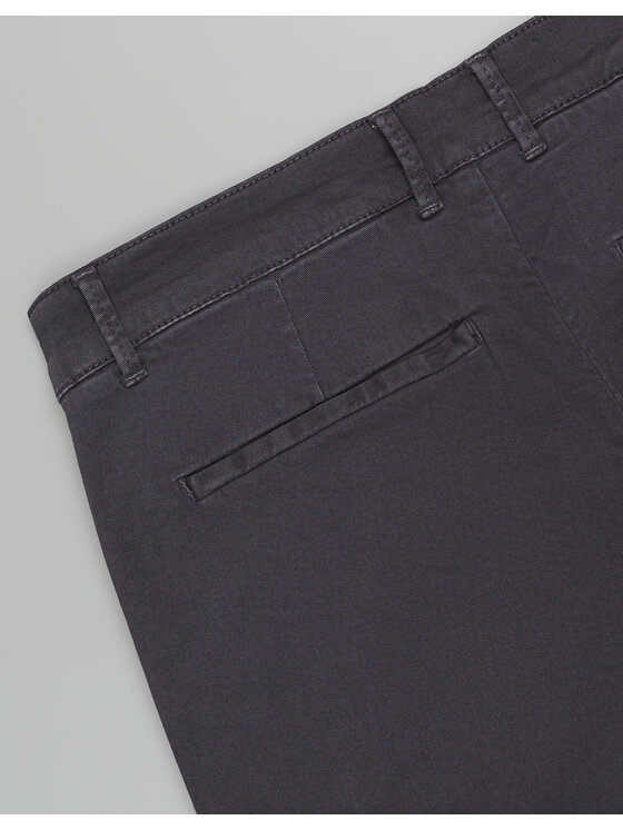 Borgio Borgio Spodnie materiałowe menfi Szary Slim Fit