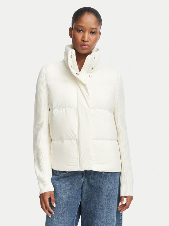 Tommy Hilfiger Puhovka Modern WW0WW45738 Écru Regular Fit