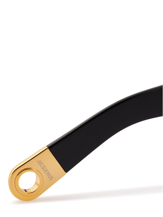 JACQUEMUS JACQUEMUS Okulary przeciwsłoneczne JAC2C1SUN Czarny