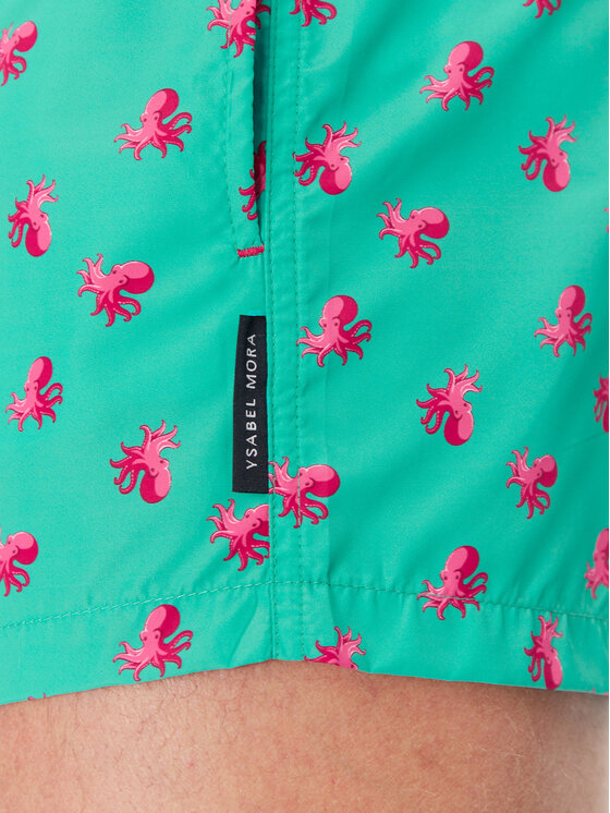YSABEL MORA YSABEL MORA Pantaloni scurți pentru înot 90302 Verde Regular Fit