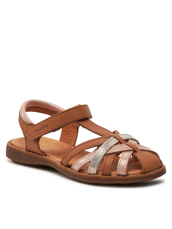 Froddo Froddo Sandale Lore Rosa G3150245-2 S Smeđa