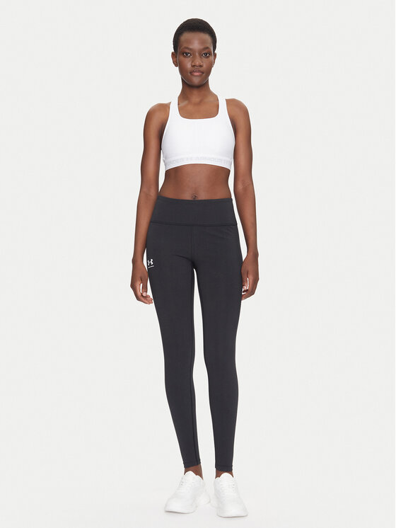 Under Armour Under Armour Leggings Rival 1386482 Crna Slim Fit
