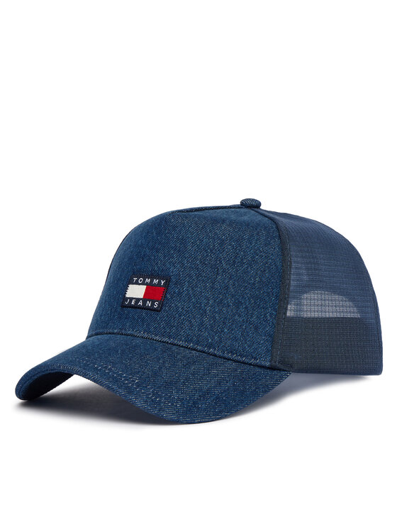 Tommy Jeans Tommy Jeans Șapcă Tjm Hertiage Denim Trucker AM0AM14205 Albastru