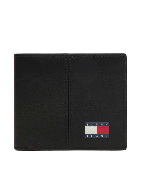 Tommy Jeans Tommy Jeans Портфейл Tjm Heritage Cc Wallet AM0AM14281 Черен