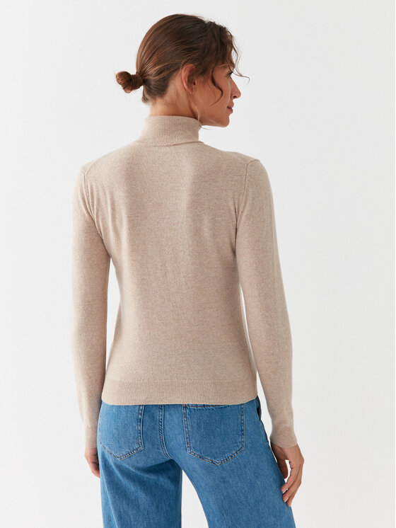 United Colors Of Benetton United Colors Of Benetton Rollkragenpullover 1002D2348 Beige Regular Fit