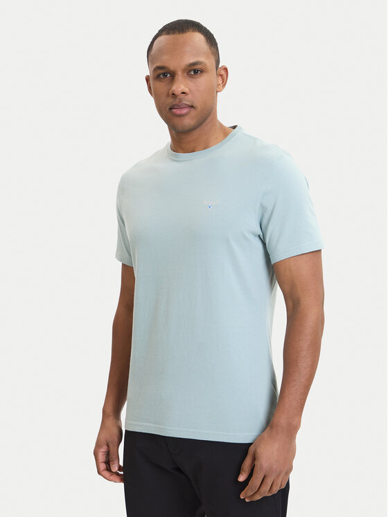 Barbour Barbour Polo särk Tartan MTS0670BU64 Roheline Tailored Fit