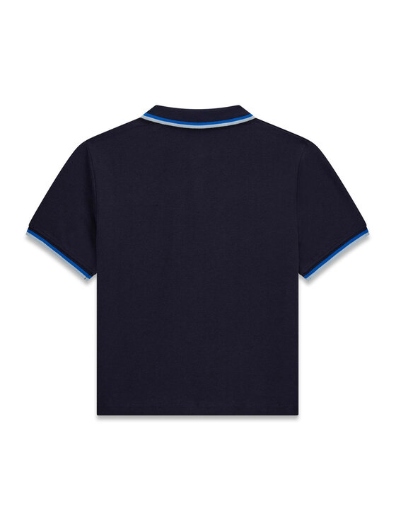 Guess Guess Tricou polo L6GP00 KADZ4 Bleumarin Relaxed Fit