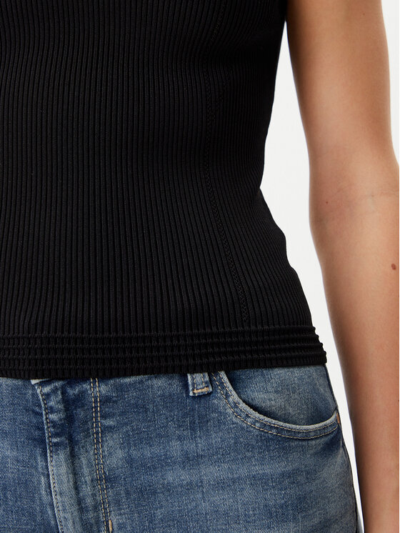 Guess Guess Πουλόβερ W5GR10 Z3L10 Μαύρο Regular Fit