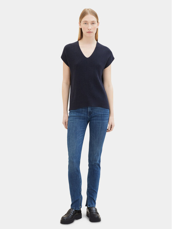 Tom Tailor Tom Tailor Traperice 1040758 Plava Slim Fit