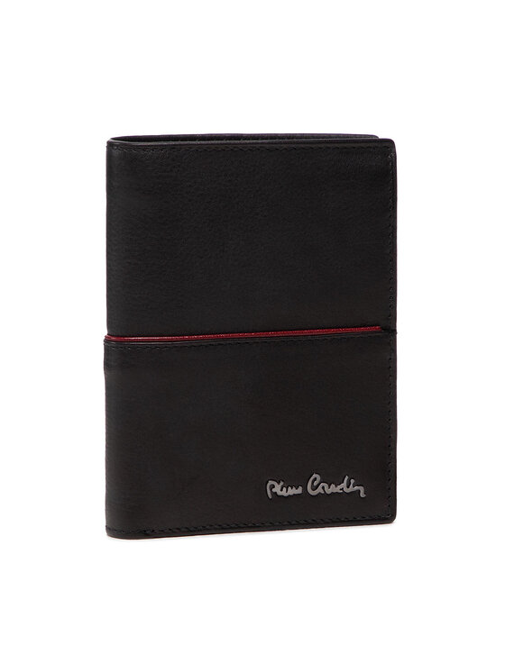 Pierre Cardin Голям мъжки портфейл Tilak38 326 Черен