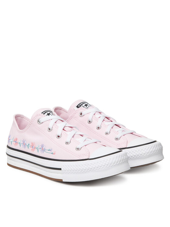 Converse Converse Tornacipő All Star EVA Lift Platform Florals A14995C Rózsaszín