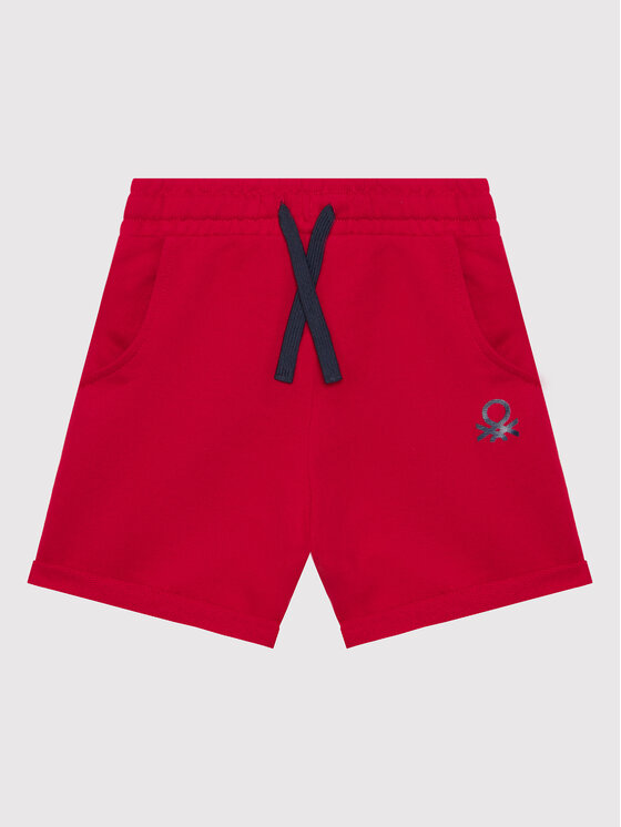 United Colors Of Benetton Pantaloni scurți sport 3J68I0638 Roșu Regular Fit