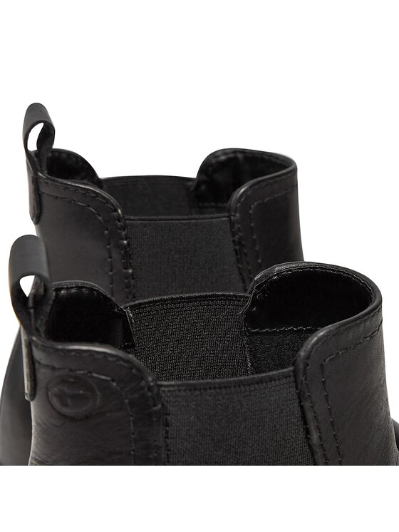 Tamaris Tamaris Kotníková obuv s elastickým prvkem 1-25459-41 Černá