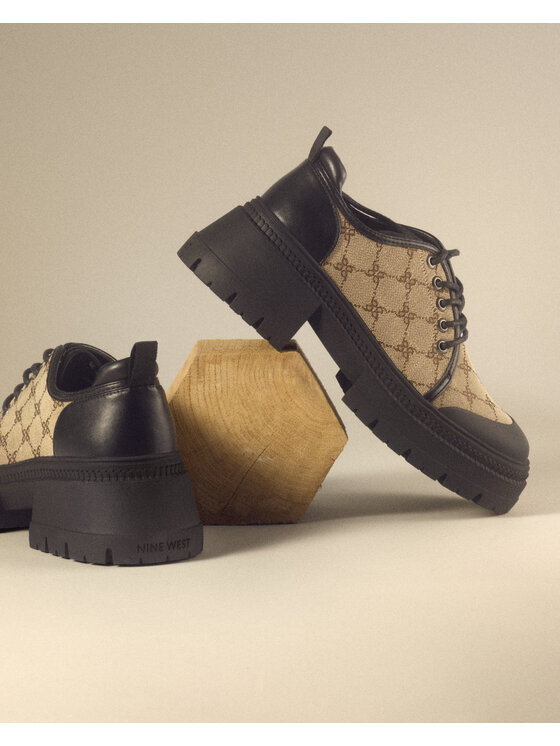 Nine West Nine West Oksfordo batai WFA3033-3 Smėlio