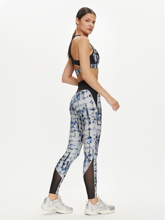 Reebok Reebok Legingi Lux Perform Tight 100071104 Tumši zils Slim Fit