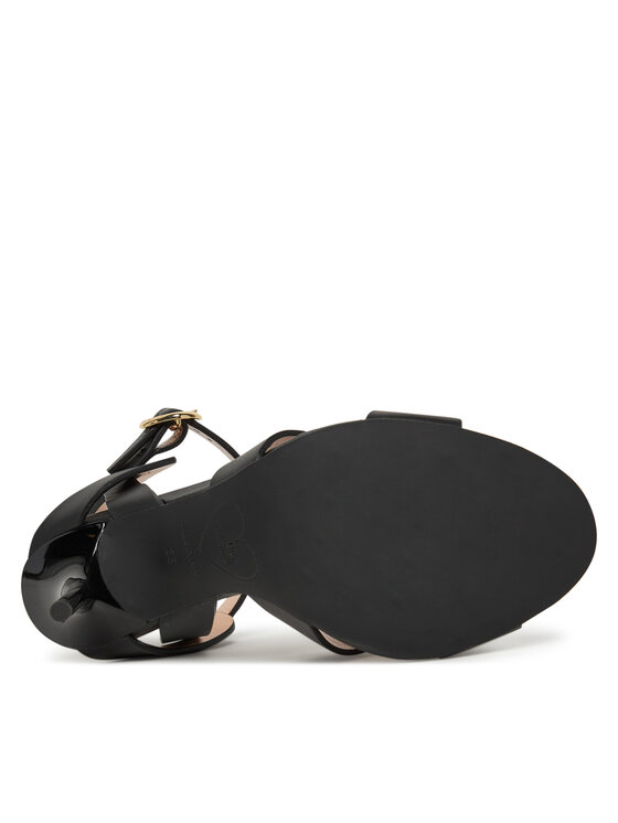 LOVE MOSCHINO LOVE MOSCHINO Sandali JA16069G1MIA0000 Črna
