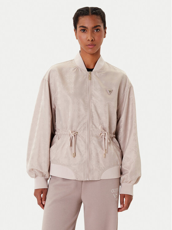 Guess Guess Prijelazna jakna V5YL11 WHFU0 Bež Regular Fit