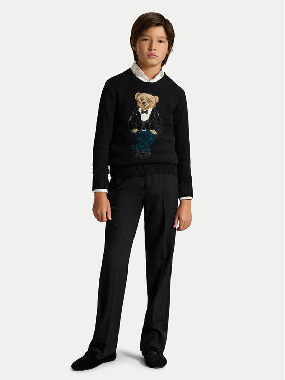 Polo Ralph Lauren Polo Ralph Lauren Пуловер 323B29194001 Черен Regular Fit