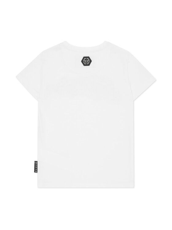 PHILIPP PLEIN PHILIPP PLEIN T-Shirt 27623 Biały Regular Fit