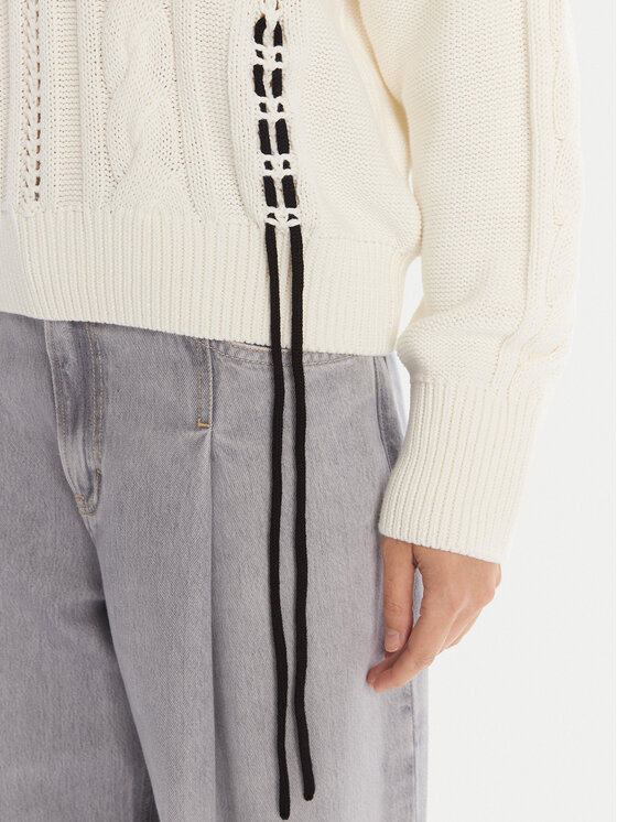 BOSS BOSS Sweater C_Fangallo 50545875 Bézs Regular Fit