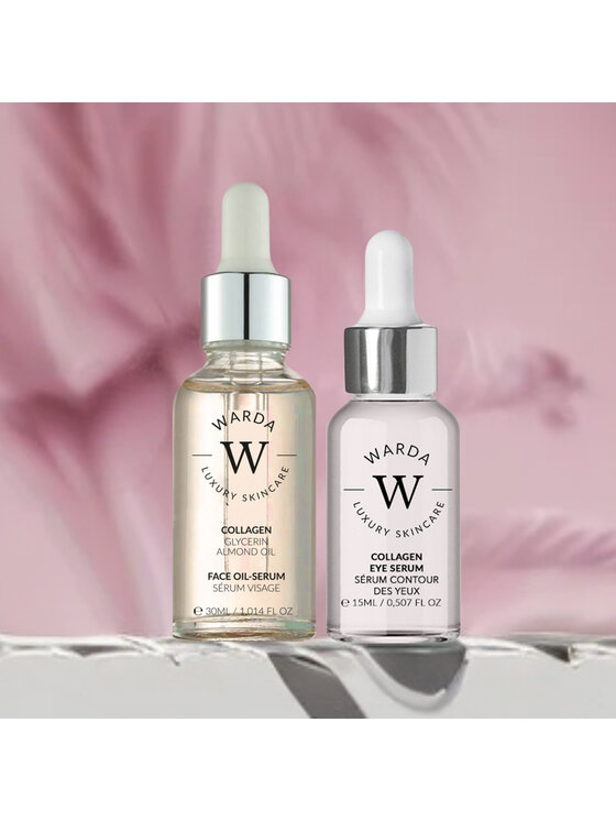 Warda Skincare Warda Skincare SKIN LIFTER BOOST KOLAGENOWE SERUM POD OCZY 15m + SERUM 30ml Serum