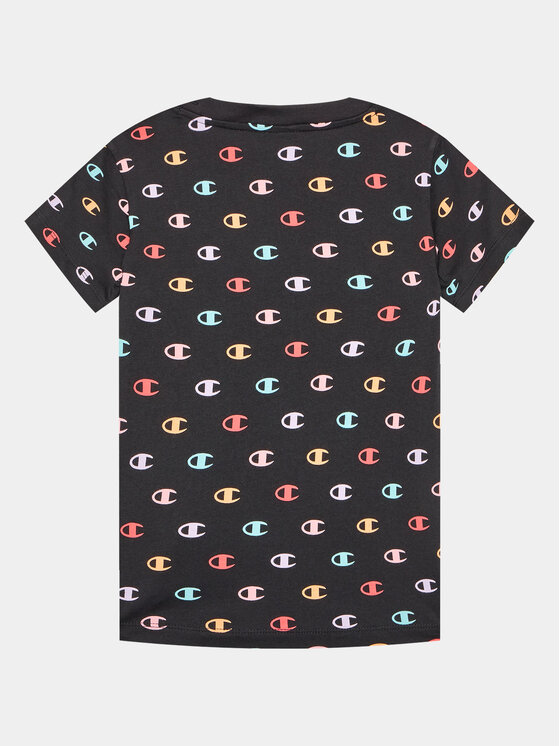 Champion Champion Футболка 404617 Чорний Regular Fit