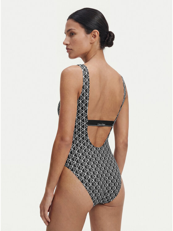 Calvin Klein Swimwear Calvin Klein Swimwear Kupaći kostim LV00Q61205 Crna