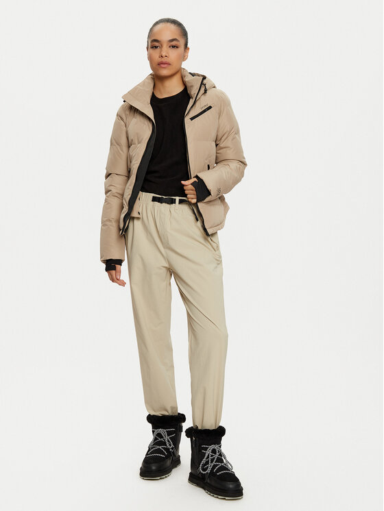 Protest Protest Лижна куртка Lucid 6610244 Бежевий Slim Fit