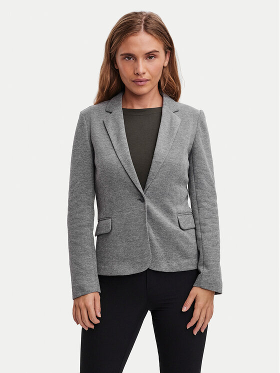 Vero Moda Marynarka Julia 10154123 Szary Regular Fit