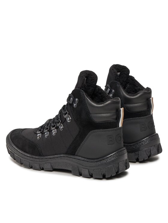 BOSS Boss Schnürschuhe J29365 S Schwarz