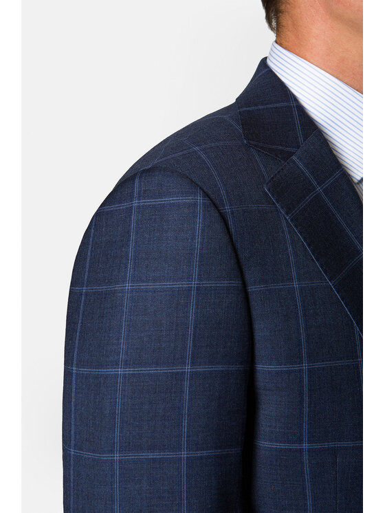 Lancerto Lancerto Garnitur 4 Granatowy Regular Fit