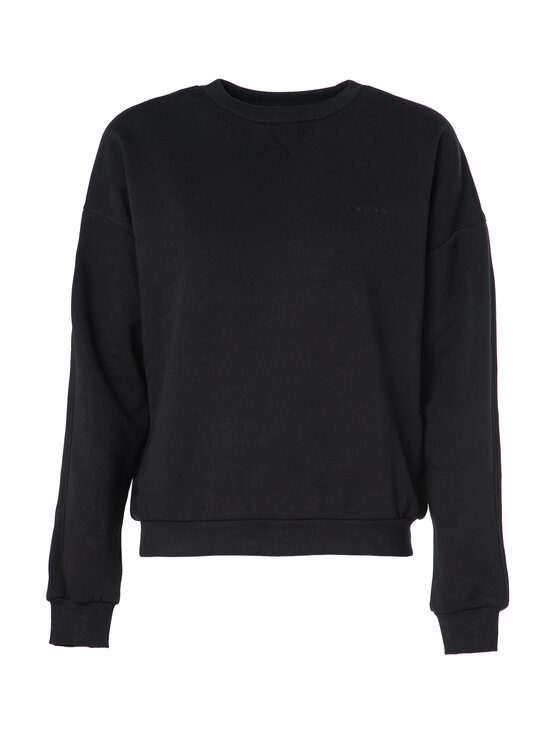 LAURELLA LAURELLA Mikina 1TU003 Černá Regular Fit