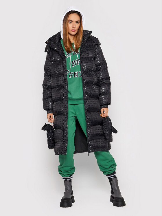 ROTATE ROTATE Zimska jakna Tina RT789 Crna Relaxed Fit
