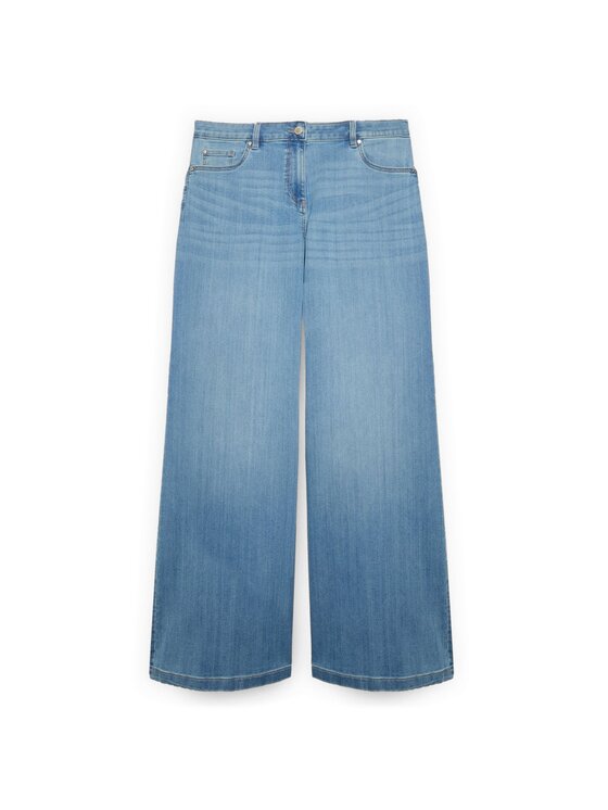 Fiorella Rubino Fiorella Rubino Jeansy P463T305222N004 Turkusowy Flared Fit