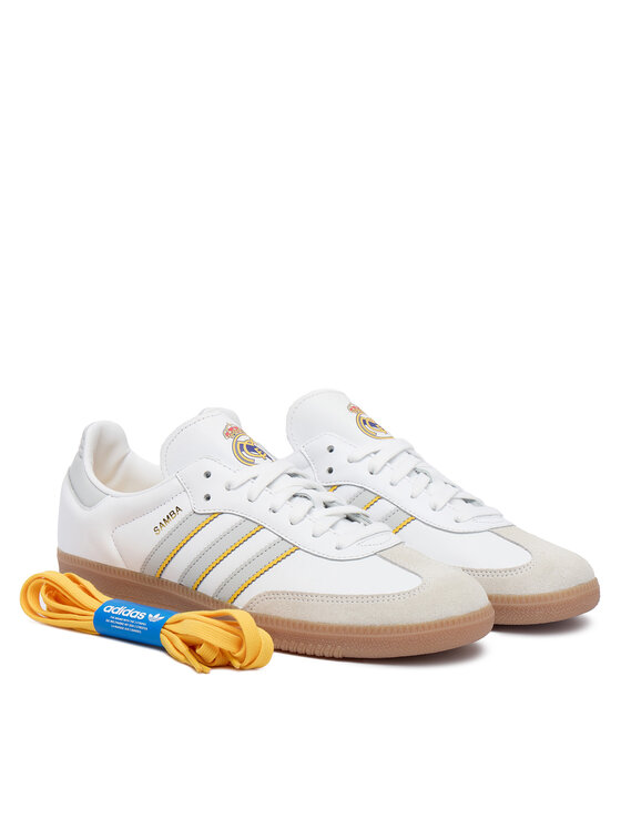 adidas adidas Ποδοσφαιρικά Παπούτσια Samba Real Madrid JQ4038 Λευκό